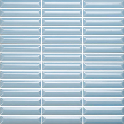 Carreau mural brillant 4 po x 12 po Hashi