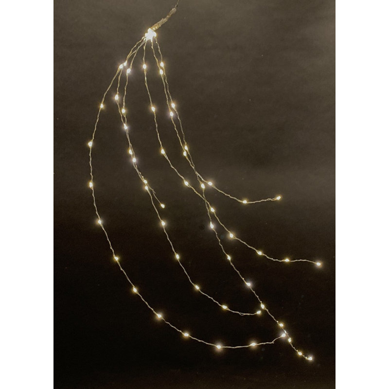 Kalishia Indoor 10 - Bulb 24'' Battery Powered LED Accent String Light