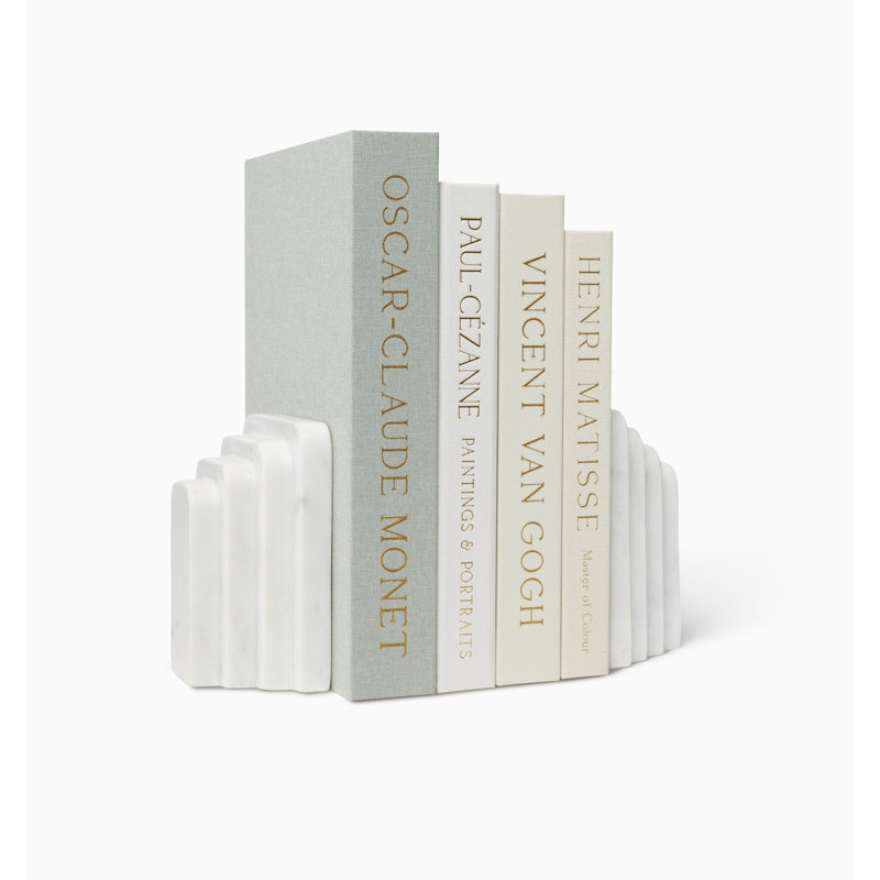 Fermalibri - Book Ends - Pair, White