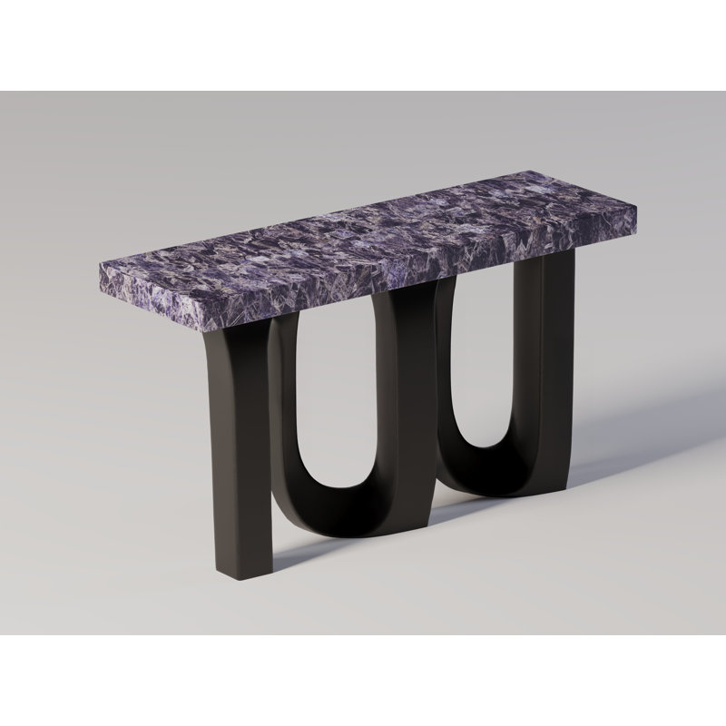 Arches De Forme Console Table, Amethyst