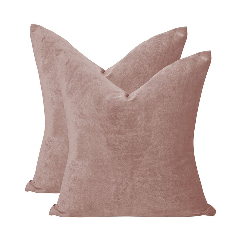 Matte Velvet Cushion Cover - 1 Pc, Salt, 51cm x 51cm