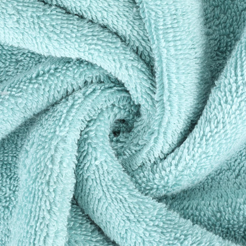Zetilla Plush Bath Towel, Aqua