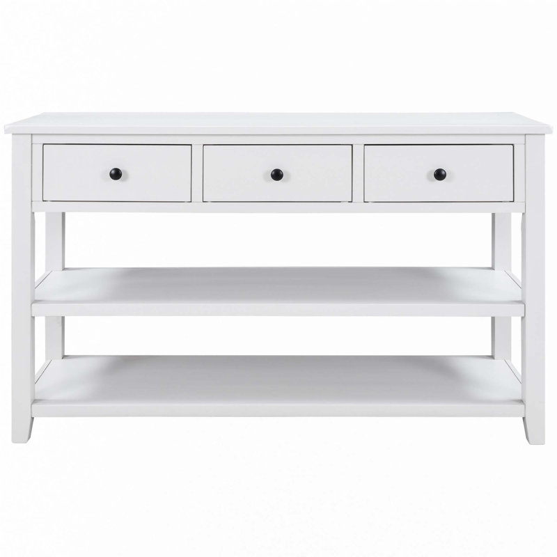 Console rétro avec deux tablettes ouvertes, Blanc