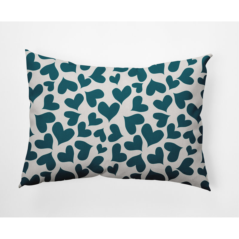  Polyester Lumbar Rectangular Indoor/Outdoor Pillow Cover & Insert