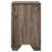 Tomasina Washed Taupe 2-Drawer Rectangular Nightstand