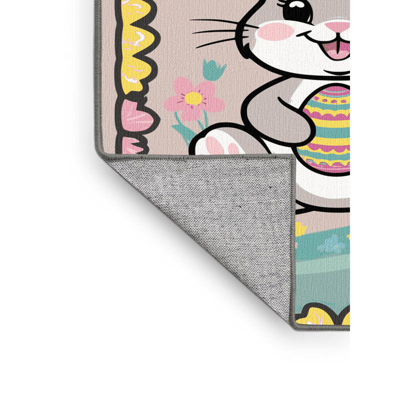 Le tapis des Fêtes de Pâques Printemps Aisle®, Rectangle 4pi x 6 pi