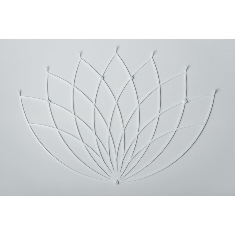 Dheftera Wall Wall Hook, White