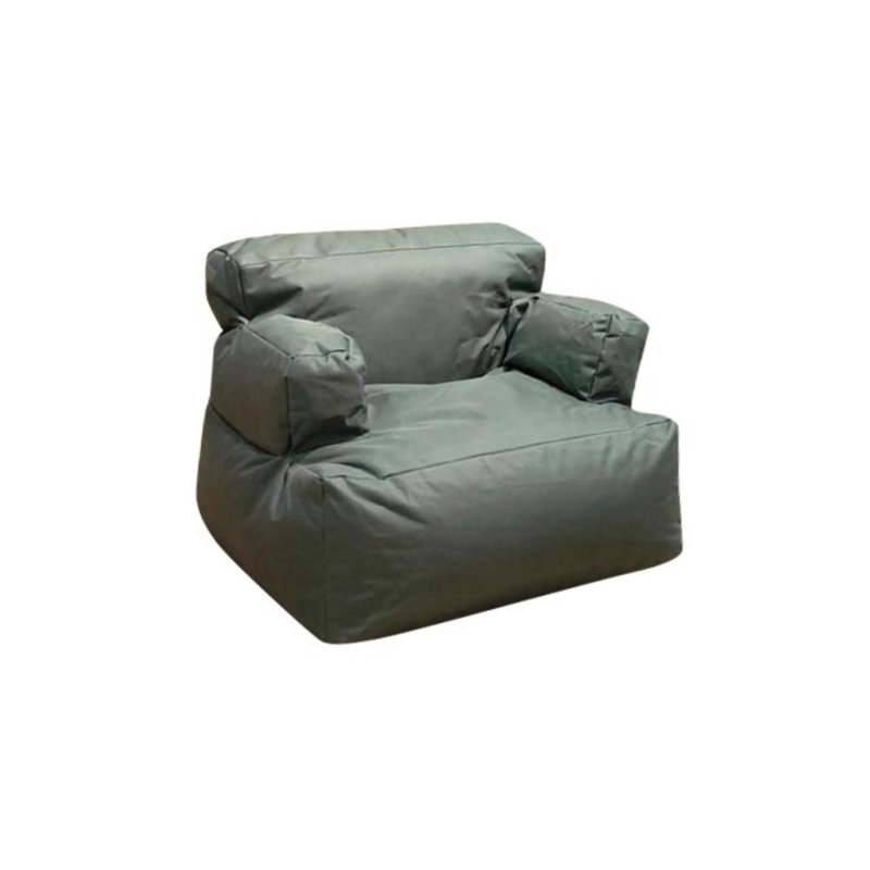 Fauteuil à billes, Polyester gris
