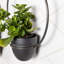 Ensemble de pots à fleurs muraux en fer 2 pièces Schunemunk