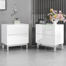 High gloss bedside table