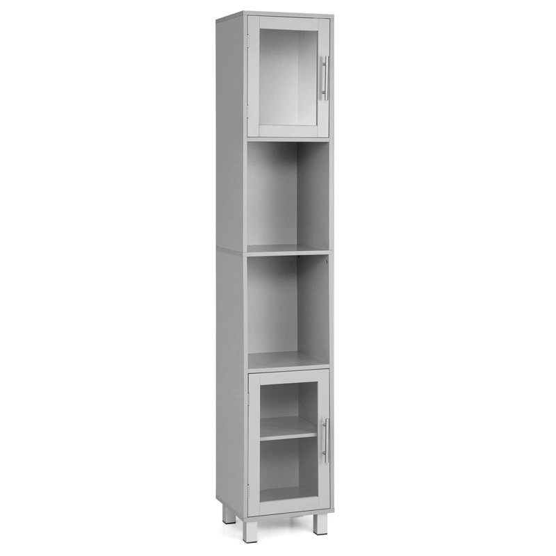 Ardalia Linen Cabinet, Gray