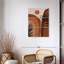 Feuille de montagne abstraite terre cuite sur toile 3 pièces par Jennifer T Print-93026369