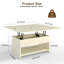 Table basse à plateau relevable avec rangement pour le salon Agnes-121092561