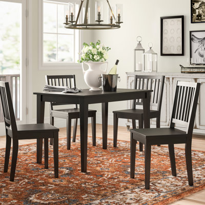 Ailise 4 - Person Four Leg Dining Set