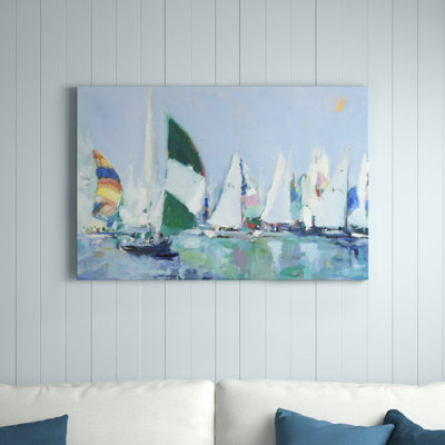 Parking Lot by Curt Crain - Painting on Canvas