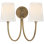 Thomas O'Brien Reed Double Sconce