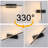 Gudlaug Aluminum LED Armed Sconce-131465570