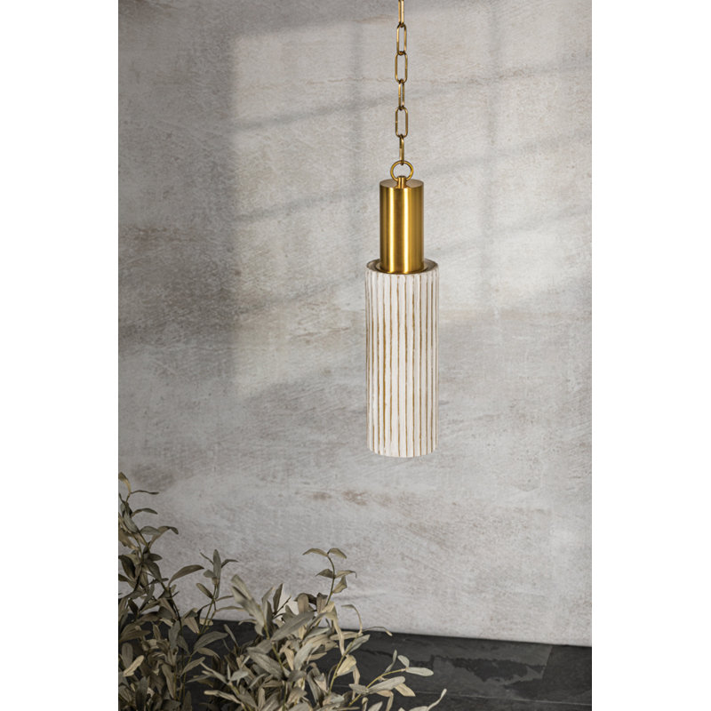 Luminaire suspendu en céramique à 1 lumière Corissa