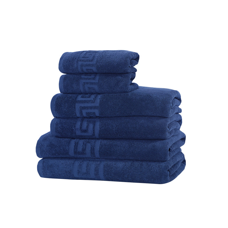 Duplantis Turkish Cotton Towel Set includes 2 Bath Sheet, 2 Bath Towel, 2 Hand Towel