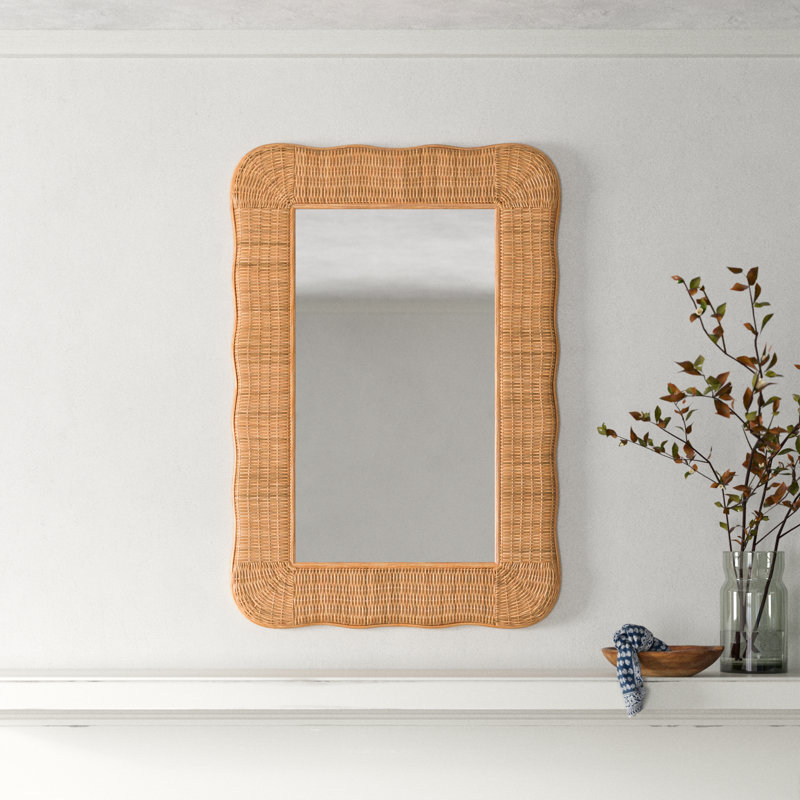 Jacek Rattan Rectangle Mirror