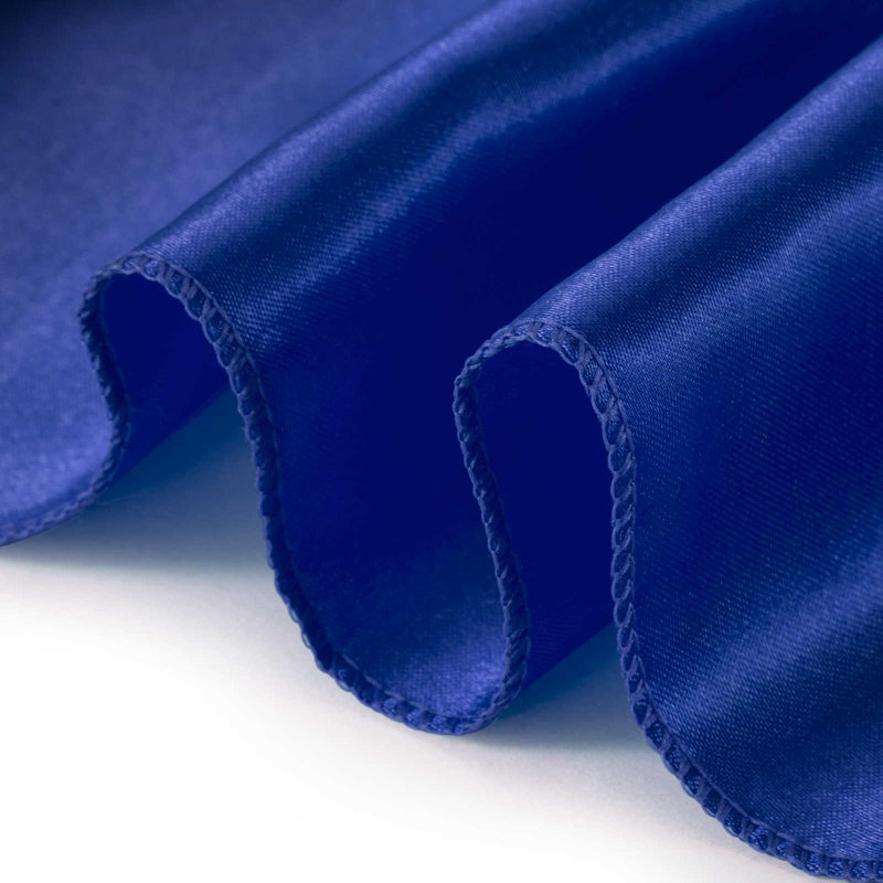  Rectangular Satin Table Runner, Royal Blue