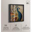 Décoration murale Boho "Peacock Mosaic II" par Art Remedy, cadre noir, 24 x 30-106224421-106224417