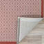 Tapis intérieur rouge vacavée géométrique Vacaville-31479887