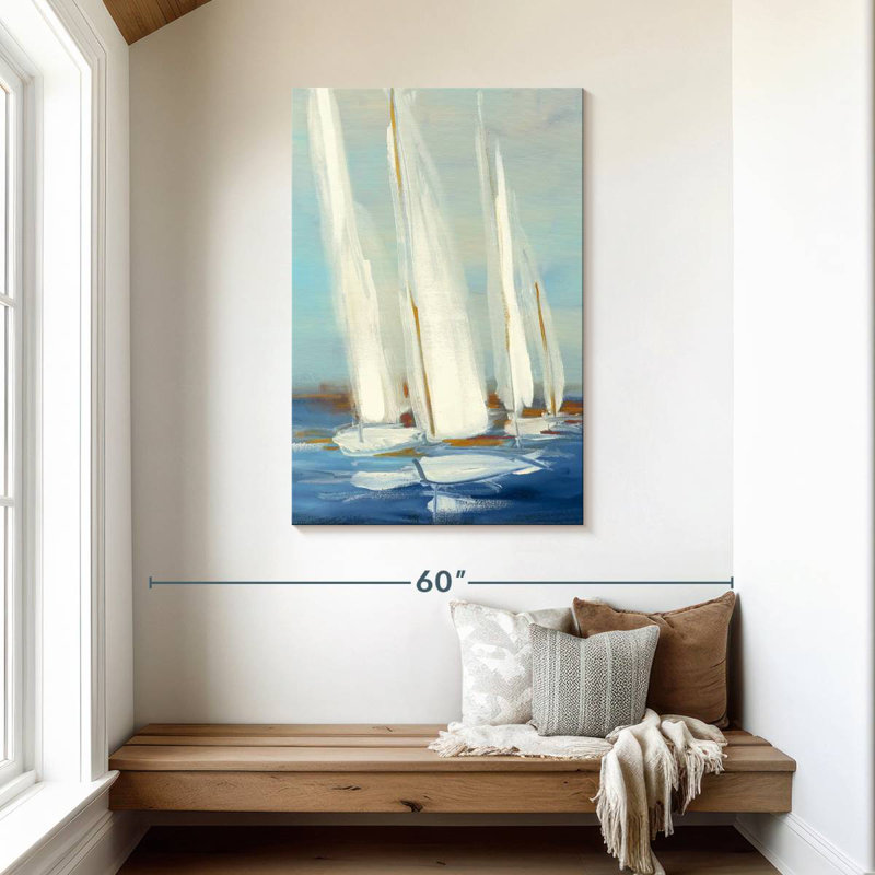 Aletra Summer Regatta II, 45" H x 30" W