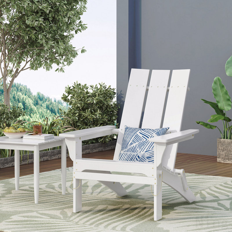Chaise pliable, Blanc