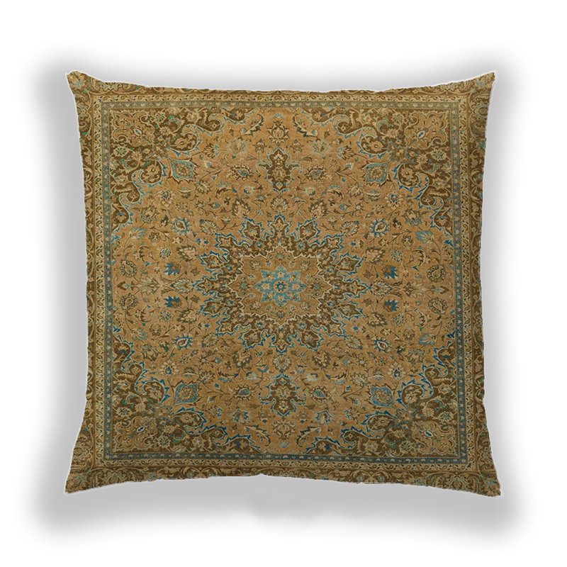 Coussin Abstract 2833, Microsuède