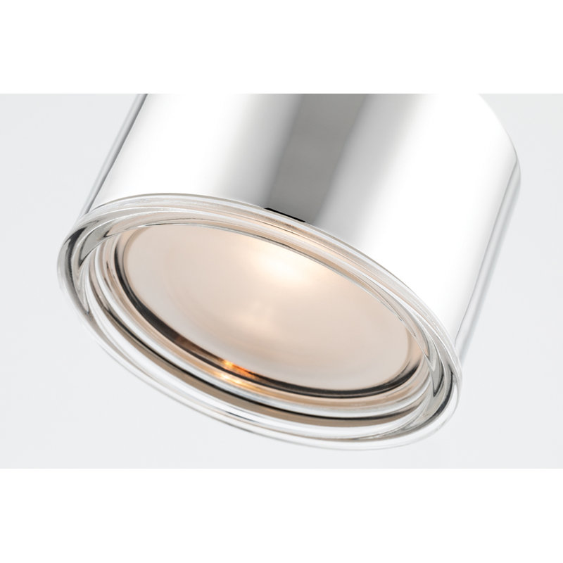 Nora 5.25" 1-Light Pendant, Polished Nickel