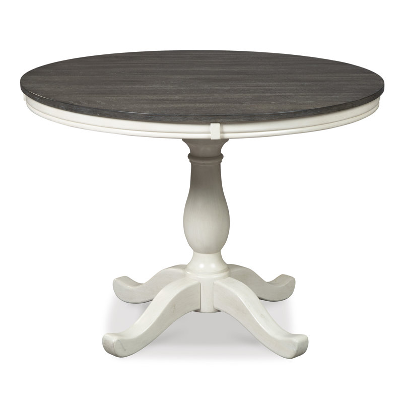 Daz Oak Round Solid Wood Base Dining Table