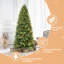 Arbre de Noël artificiel 7,5 pi avec lumières DEL-1541402154