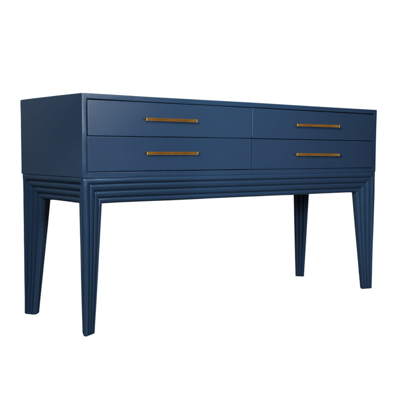Barcelona Console Table, Navy Blue