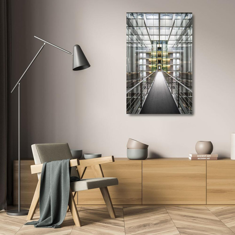 «Latitude Run® Brosdau, Benjamin», art sur toile tendue sous le titre: Sans titre, H 24 po x l 17 po