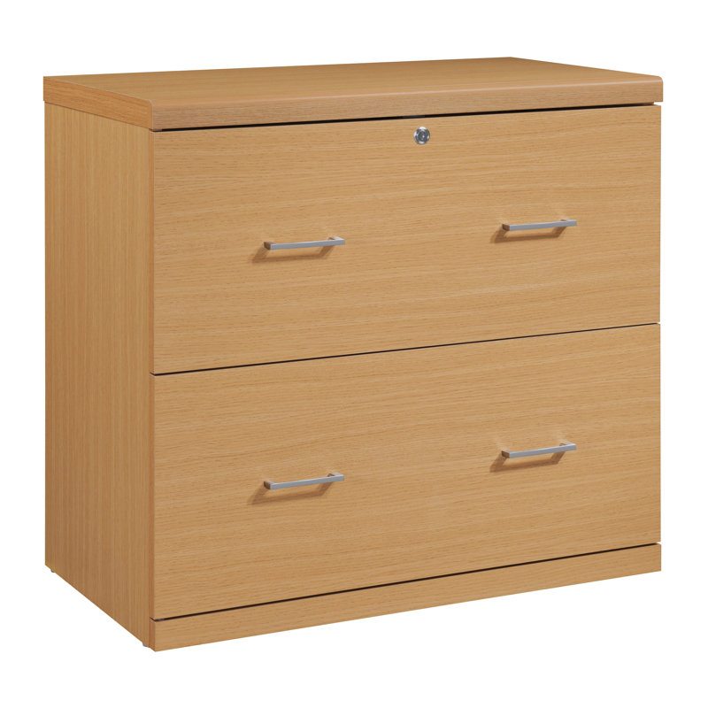 30'' Wide 2 -Drawer File Cabinet, Natural