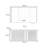 Modern light luxury bathroom cabinet