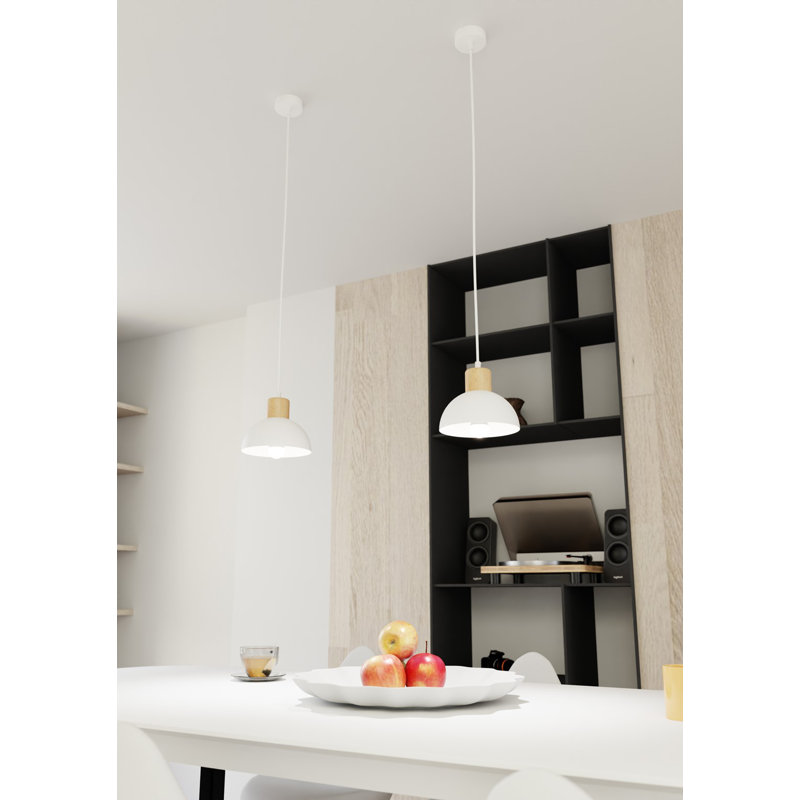 Aylesha 1 - Light Pendant, White