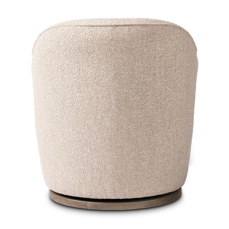 Aurora 26" Wide Swivel Armchair, Mortensen Linen Textured Weave