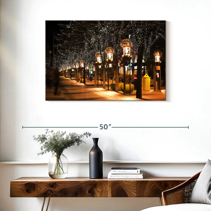 Lampadaire de Noël Sireci, H 24 po x l 36 po