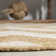 Adwin Two-Tone Chevron Round Jute Cream/Natural Rug