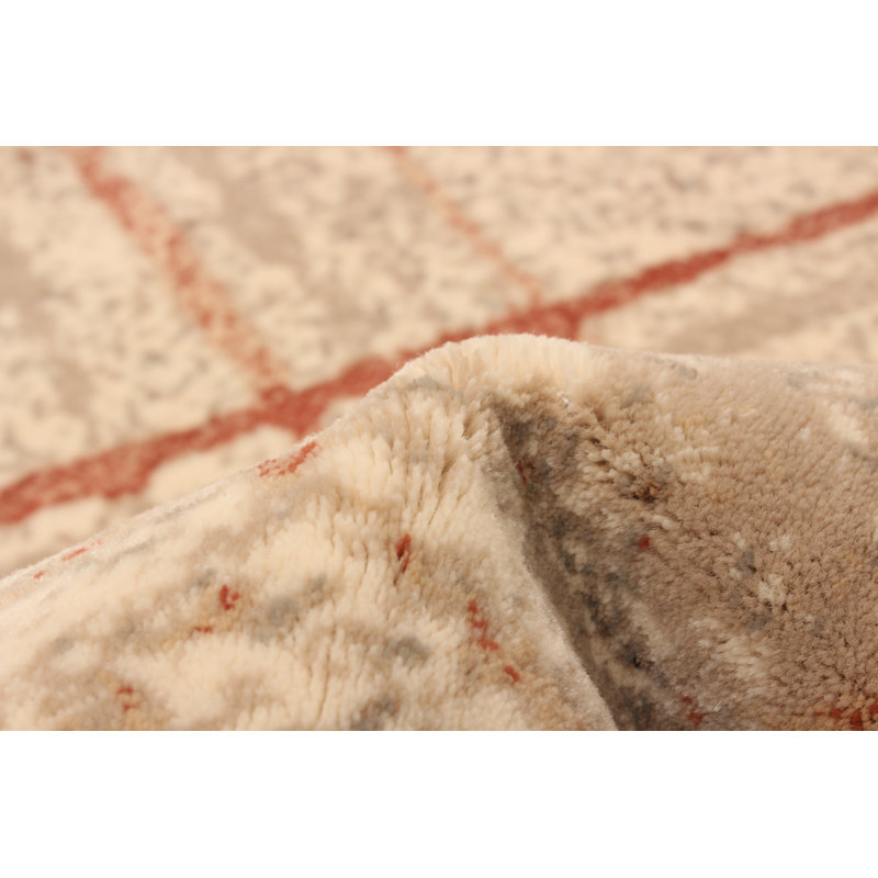 Amanullah Geometric Indoor Rug, Rectangle 3'10" x 6'