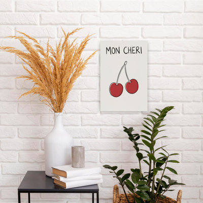 Art mural Mon Cheri Cherries
