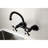 Kingston Brass Kingston Double-Handle 2-Hole Wall-Mount Bridge Kitchen Faucet-28237388
