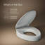 Siège de toilette allongé Hyten-114555010