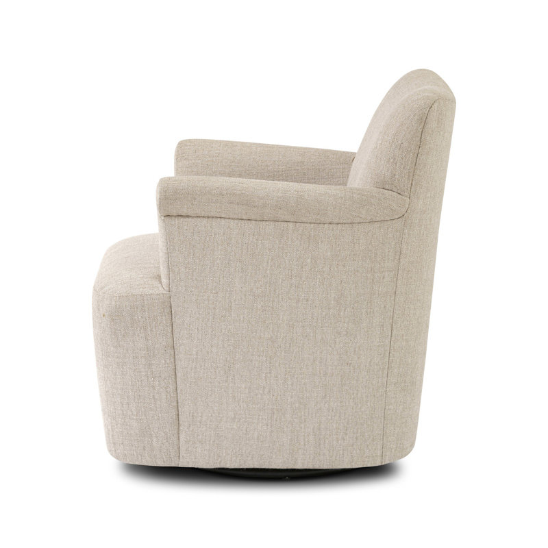 Camellia Swivel Chair, Alcala Wheat
