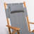  Reclining Beach Chair with Cushion-1183997066