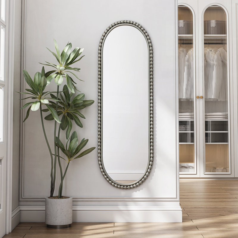 Miroir rétro Iron Art, Argent argent
