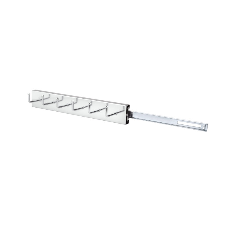 Porte-ceintures, Chrome, H 2,5 po x l 3 po x P 11,25 po