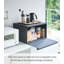 Tower Yamazaki Home Bread Box, Steel Kitchen Counter Storage Food Container Holder, Steel, Handles-48848765